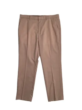 Perry Ellis Portfolio Mens Slim fit Dress Pants 32 / 32 Pink Solid Stretch