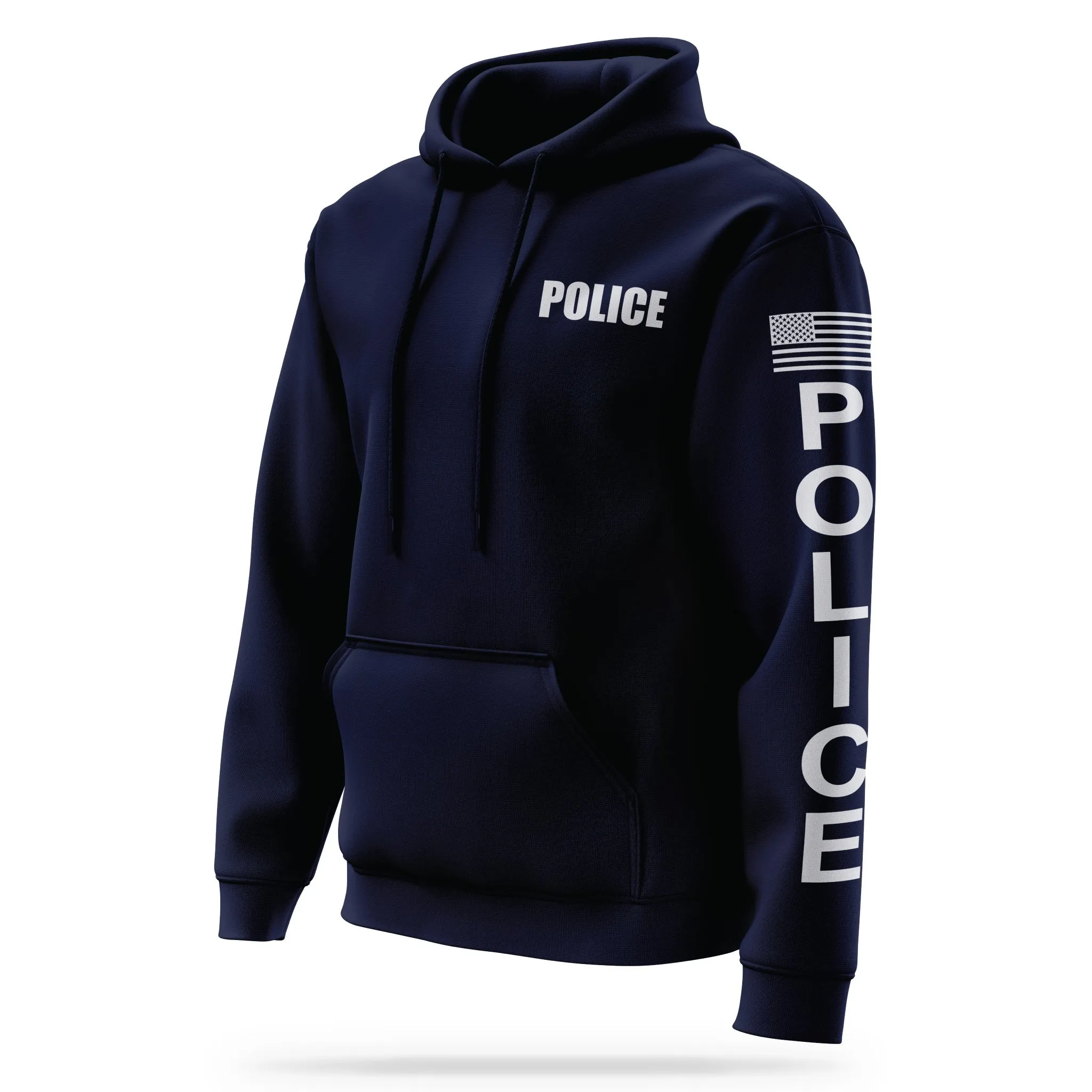 [POLICE] Performance Hoodie 2.0 [NVY/WHT]