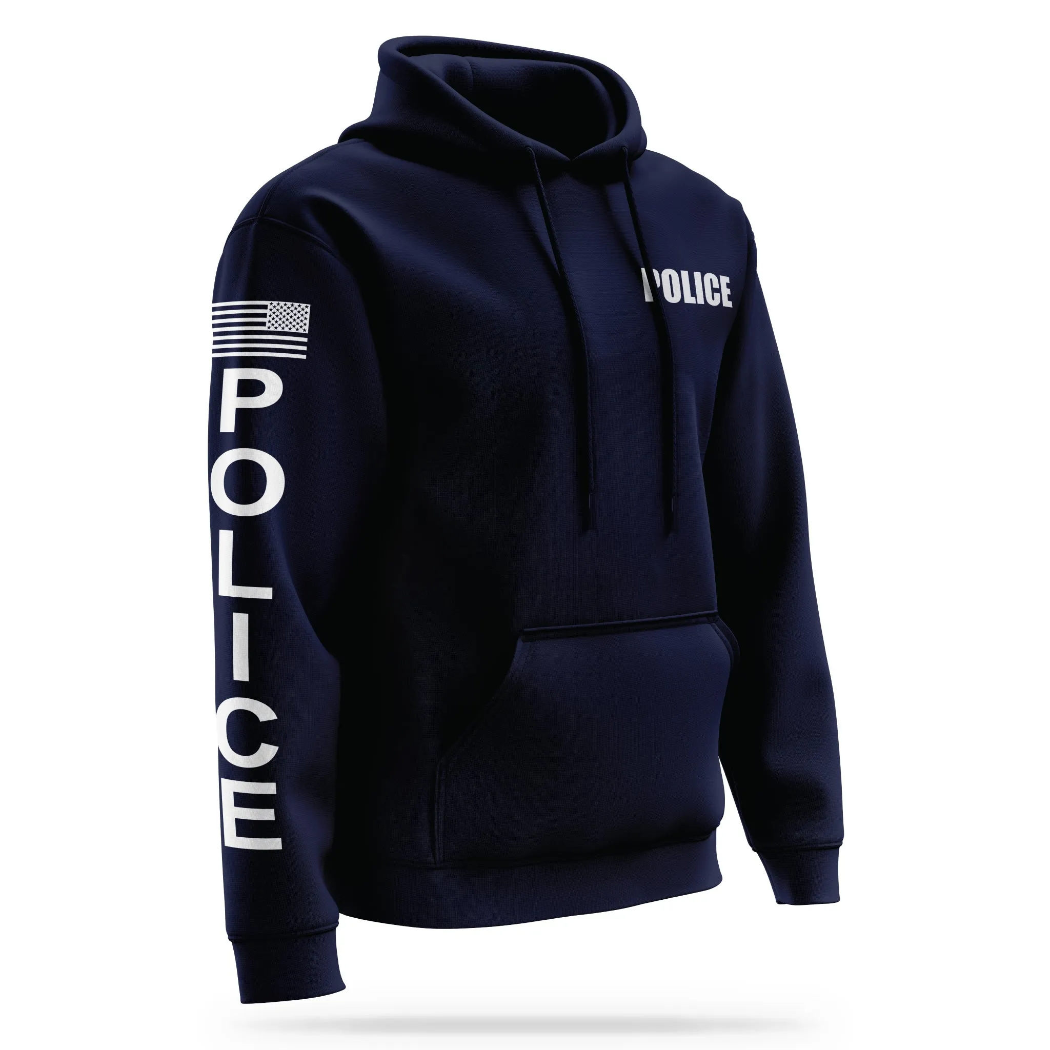 [POLICE] Performance Hoodie 2.0 [NVY/WHT]