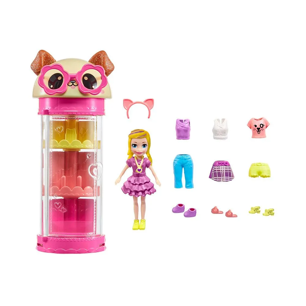 Polly Pocket Style Spinner Fashion Closet Assortment
