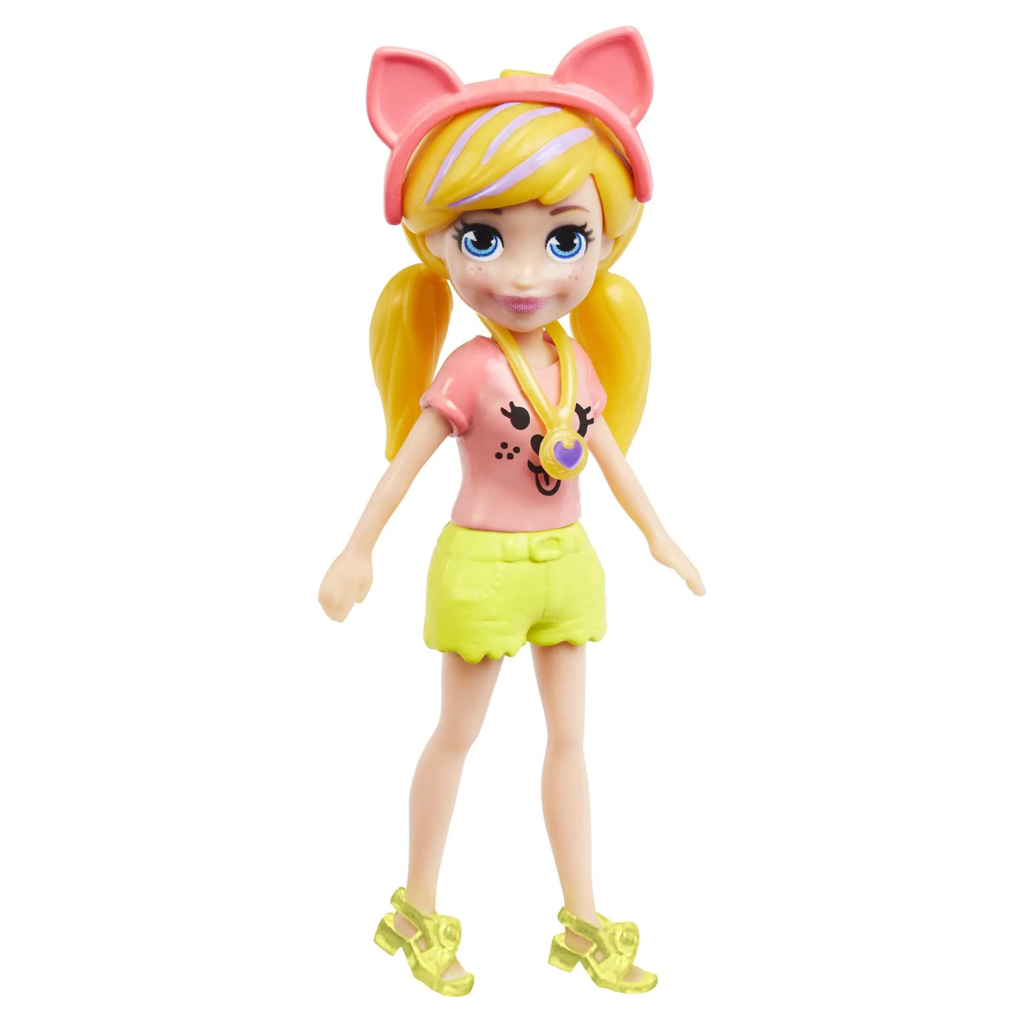 Polly Pocket Style Spinner Fashion Closet Playset With Polly Doll And Puppy Theme, Fashion Tube Collection