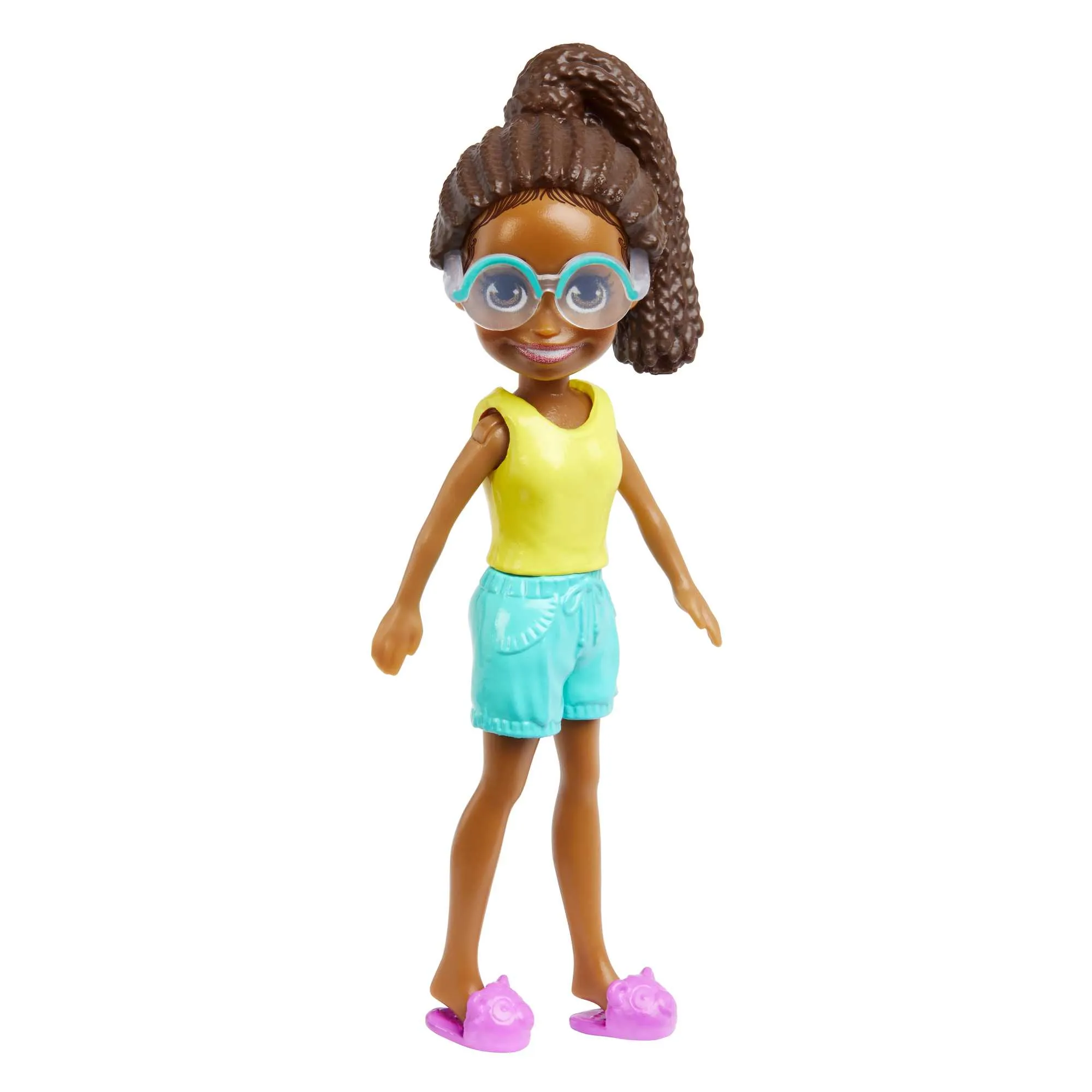 Polly Pocket Style Spinner Fashion Closet Playset With Shani Doll And Panda Theme, Fashion Tube Collection
