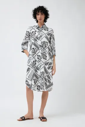 Rivera Shirt Dress - White