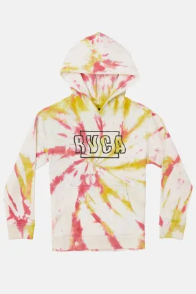 RVCA Switch Tie Dye Boys Hoodie - Multi