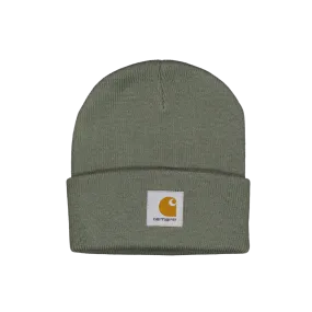 Short Watch Hat Smoke Green