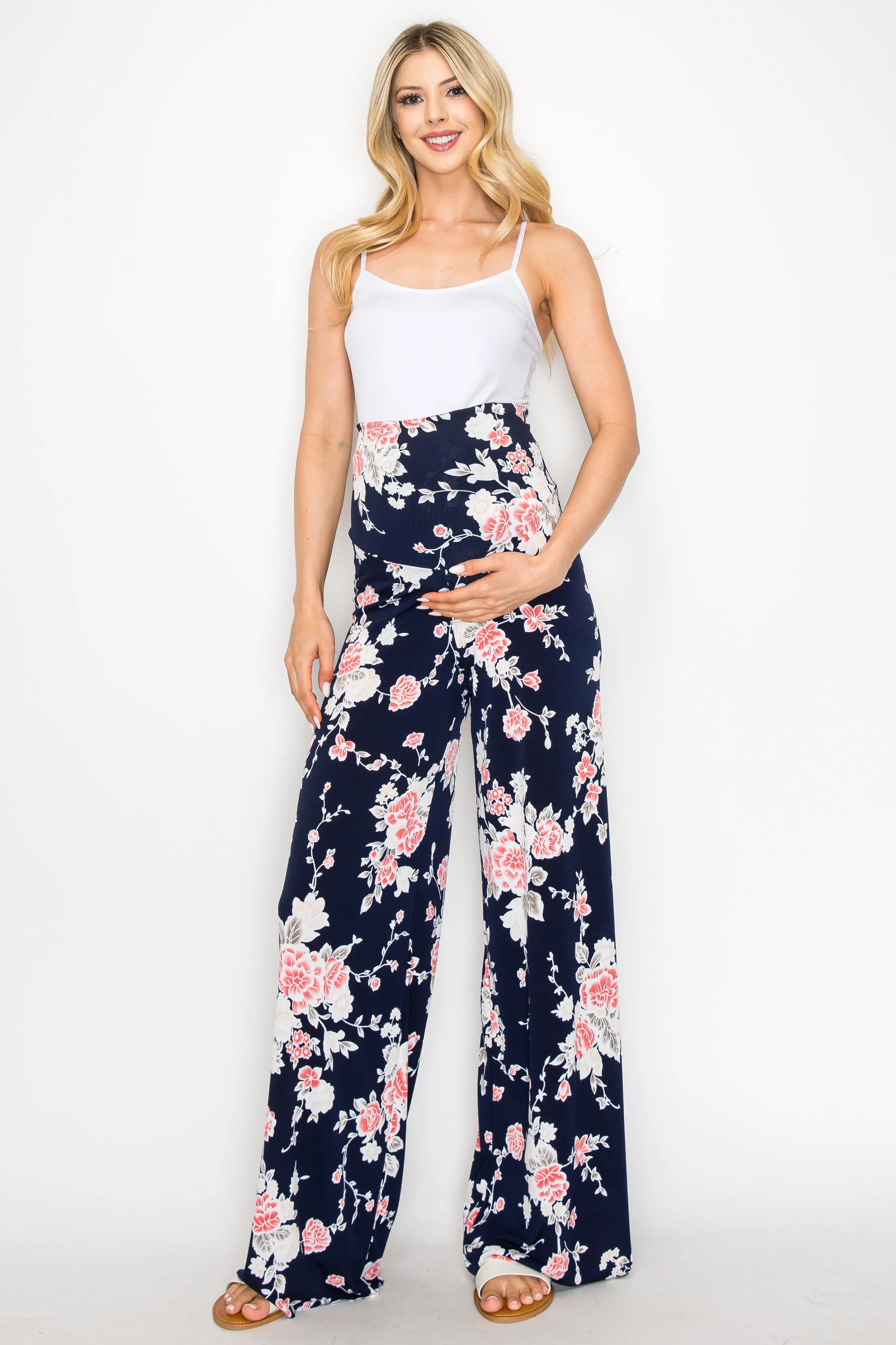 Stacey Floral Palazzo Pants