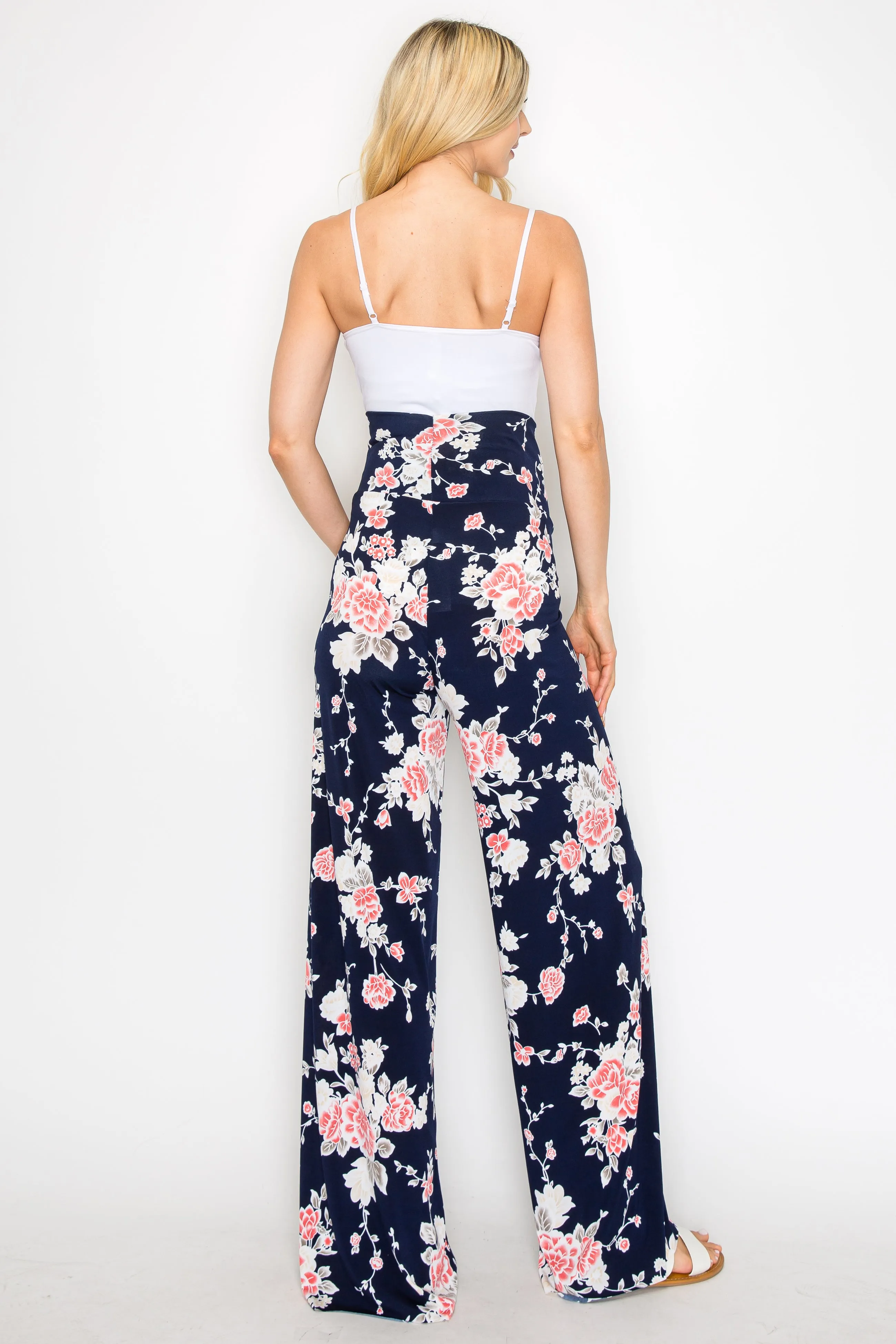 Stacey Floral Palazzo Pants