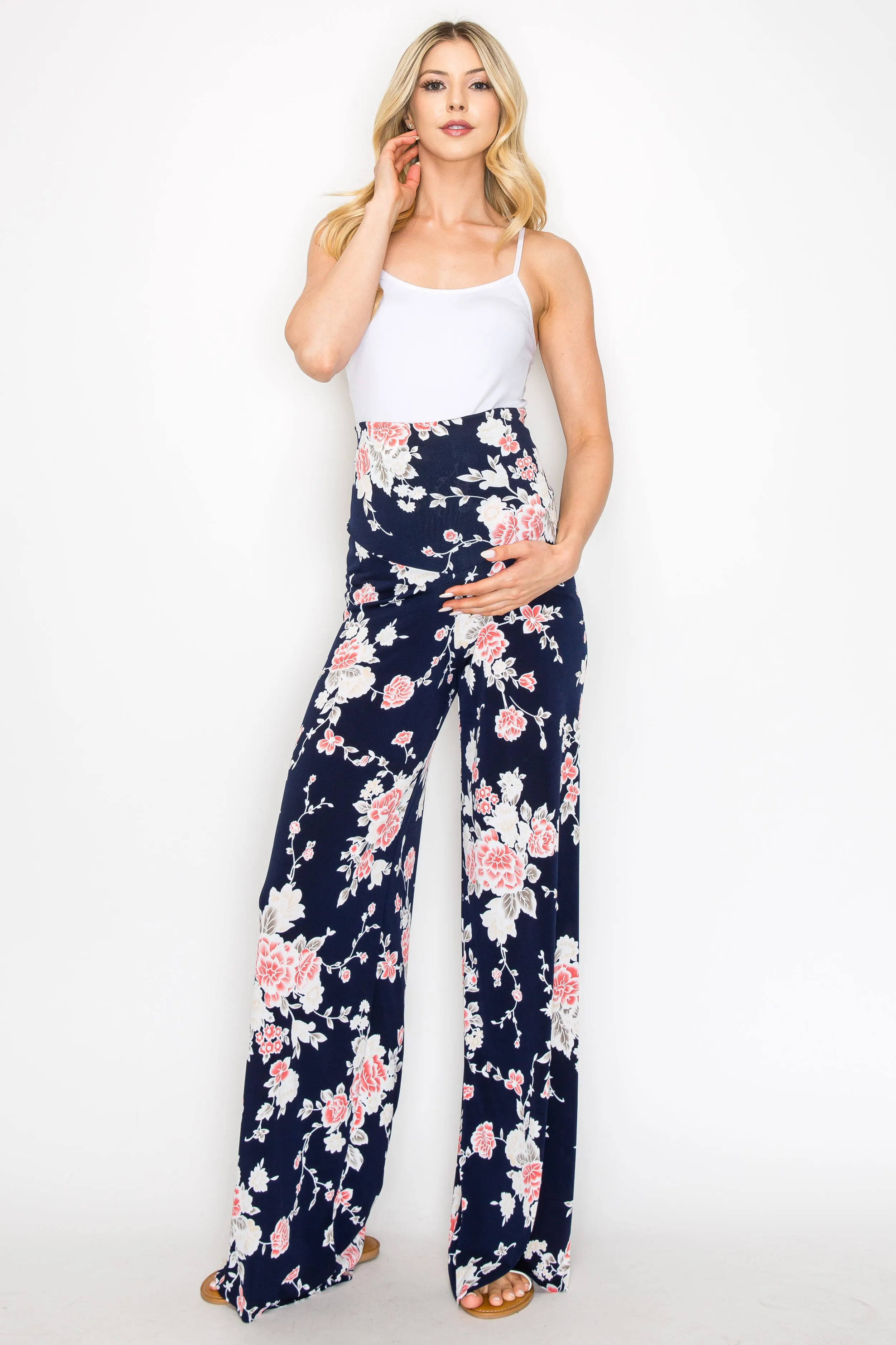 Stacey Floral Palazzo Pants