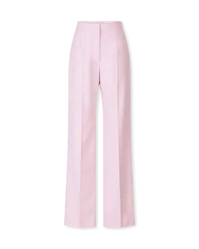 Straight Leg Wool Pants