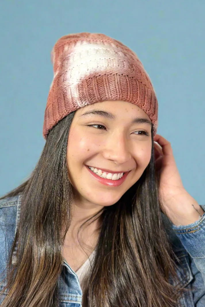Tie-Dye Knit Beanie