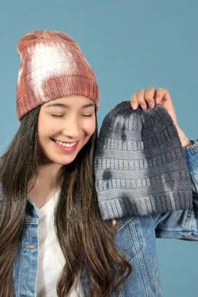 Tie-Dye Knit Beanie