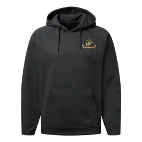 USMC Flag Performance Fleece Hooded Sweatshirt
