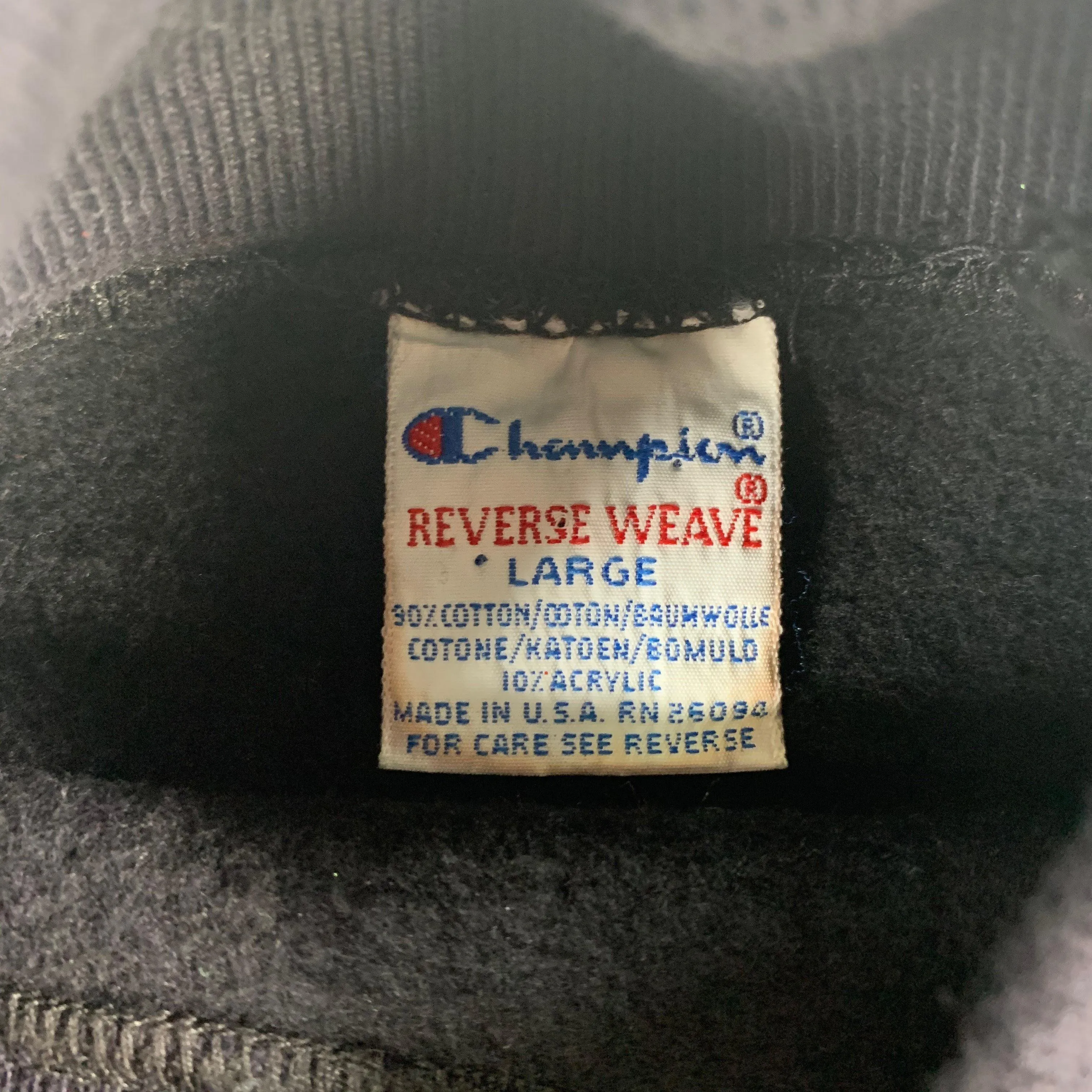 Vintage Champion Reverse Weave "Mock" Turtleneck Sweatshirt