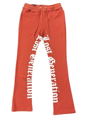 Waimea Sweatpants - Stacked Lost Generation - Rust  - M5744