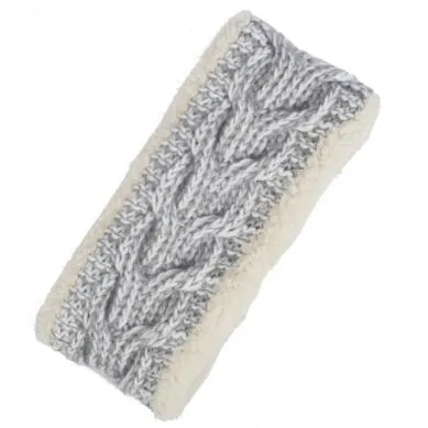 Women's Knit Faux Fur Headband