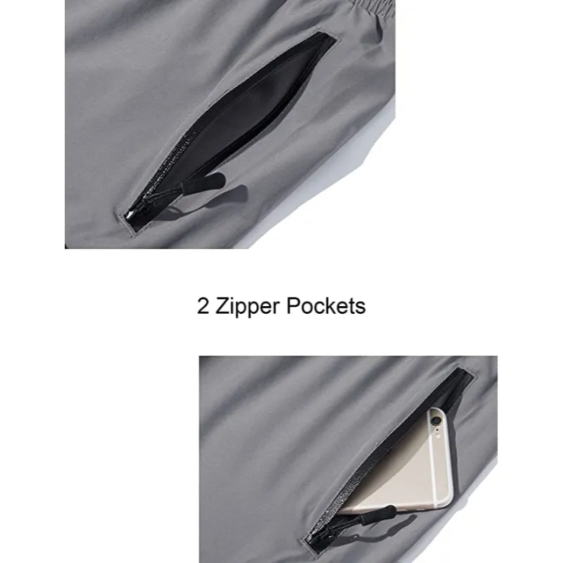 Women's Quick Dry Jogger Hiking Pants With Zipper Pockets Closed Bottom Sweatpants For Workout, Gym, Running