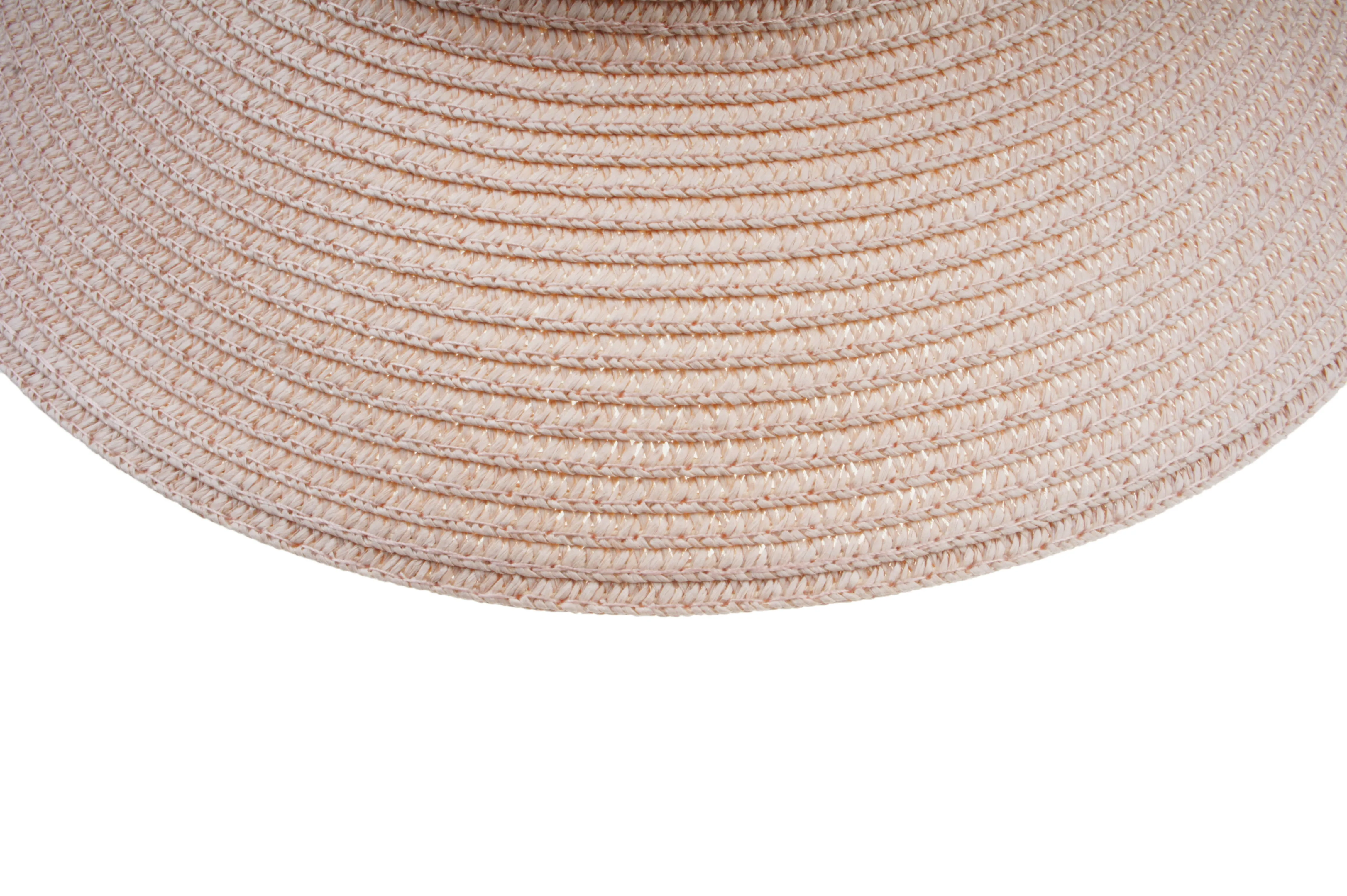 Women's Summer Straw Hat UV UPF50 Foldable Wide Brim Summer Panama Hats