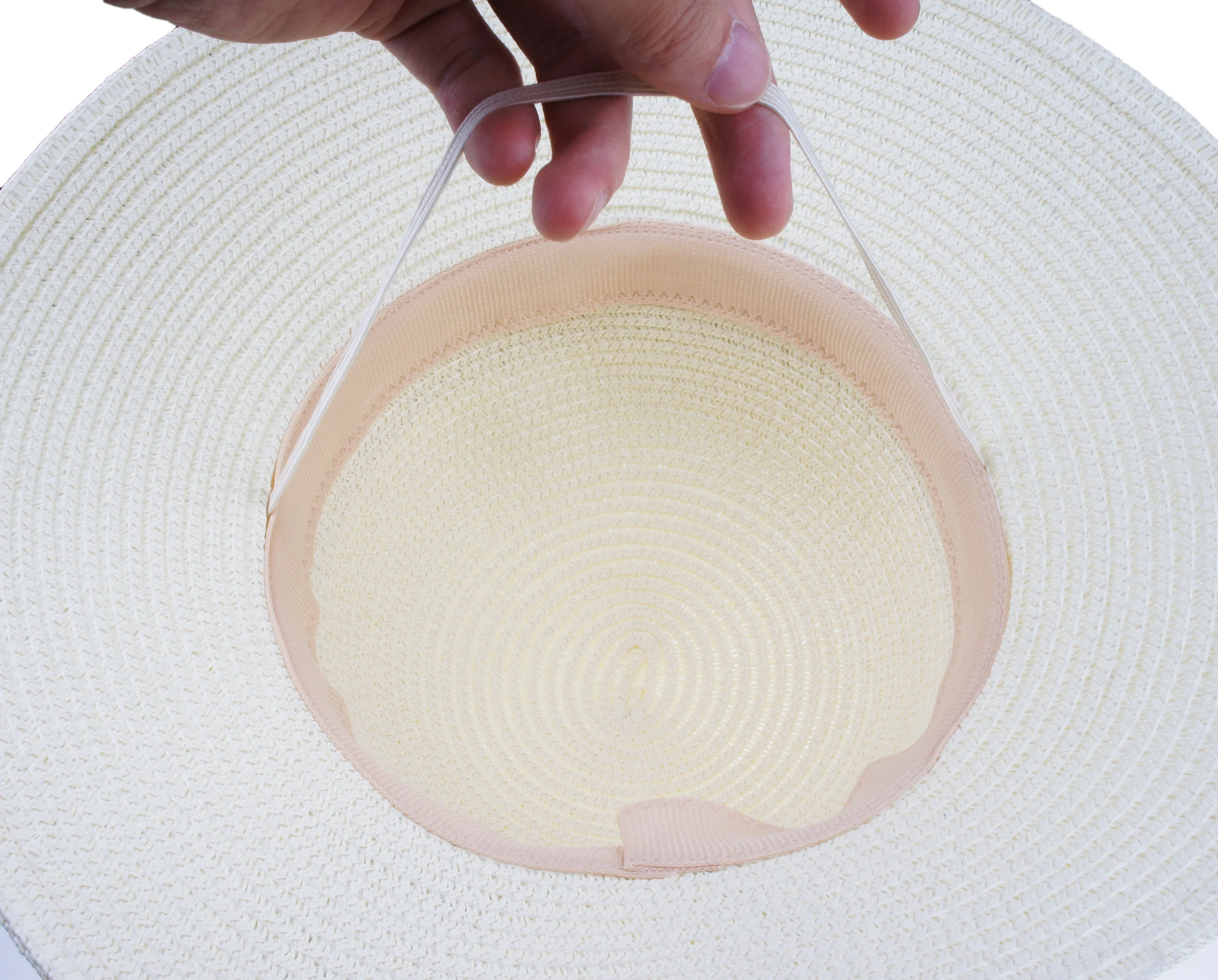 Women's Summer Straw Hat UV UPF50 Foldable Wide Brim Summer Panama Hats