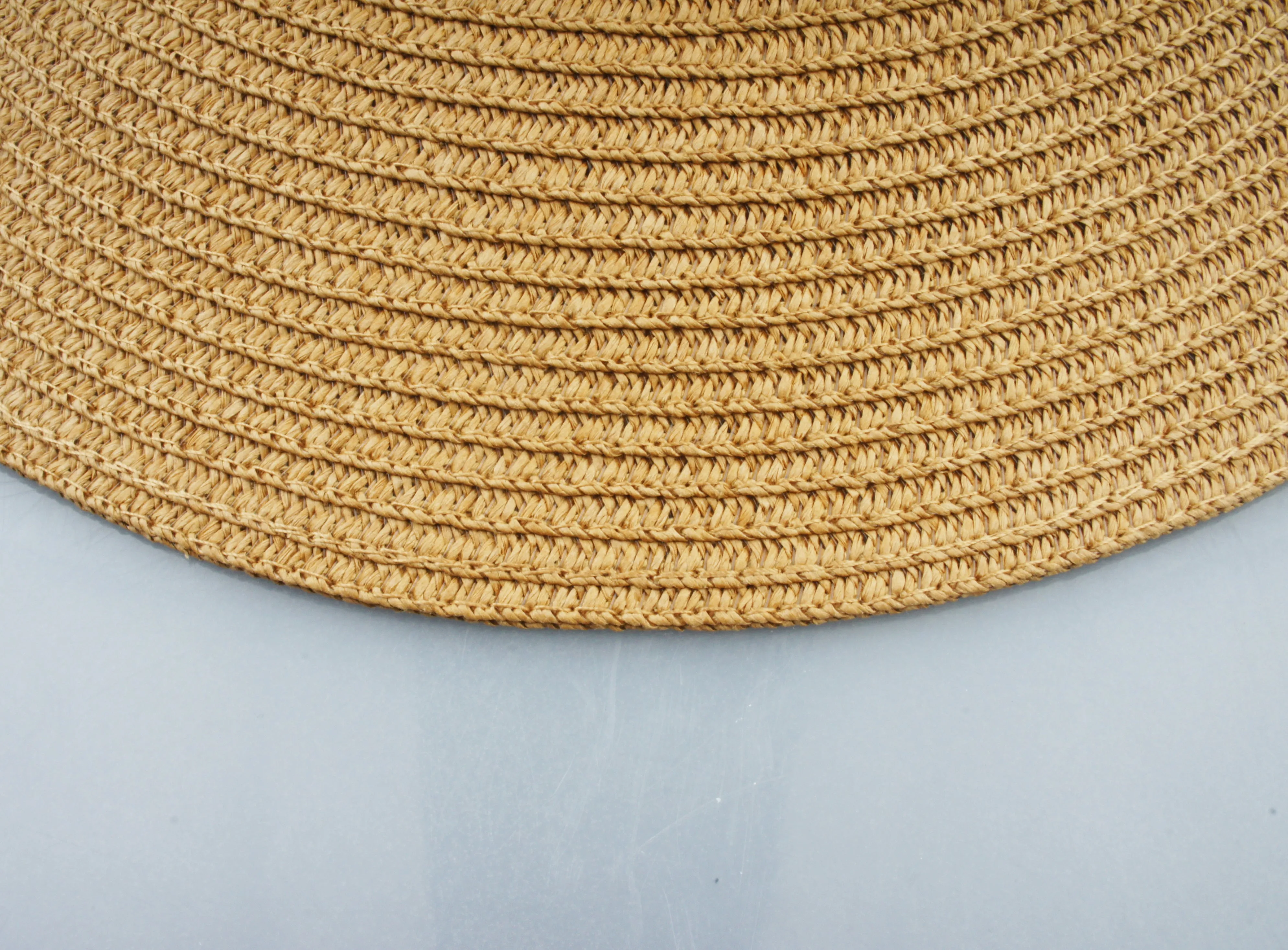 Women's Summer Straw Hat UV UPF50 Foldable Wide Brim Summer Panama Hats